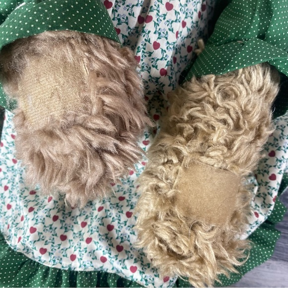 Vintage Tender Heart Treasures 1994 primitive style plush bear - Picture 3 of 7